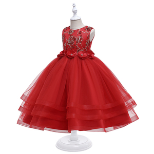 ĐầM Dạ HộI Cho Bé Gái, Đầm Dự Tiệc Không Tay Xinh Xắn Thắt Nơ Cho Bé Gái 8 Tuổi - Product Image 4