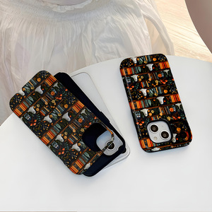 Diseño de fantasma literario Retro de lujo TPU para iPhone Cover 16 15 Promax 13 para Apple Mobile Phone Case Hard <span class=keywords><strong>Shell</strong></span> 12 - Product Image 3