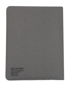 แฟ้มเอกสารหนังซิป Lork A4 สำหรับธุรกิจ พร้อมที่ชาร์จแบตสำรอง ที่ใส่ปากกา/โทรศัพท์ ได้รับการรับรองมาตรฐาน CE รับผลิตตามแบบ - Product Image 6