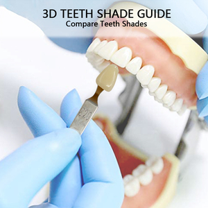 Boîte de guide de teinte dentaire en gros avec miroir 3D, outil de comparaison des couleurs dentaires 20 couleurs - Product Image 5