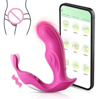 Vibrador con Control por Aplicación, Estimulador de Clítoris y Punto G, Juguete Sexual para Mujeres, Dildo con Lengua de Succión, Vibrador Portátil para Usar con Bragas, 9