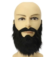 Weihnachts fälschungen Bärte Lustiger Whisker für Kostüm Halloween Party Dekoration Lebensechter Schnurrbart Hot Sale