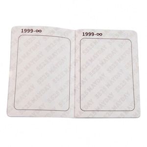 Porte-passeport de haute qualité personnalisé avec estampage doré, étanche, en PU - Product Image 2