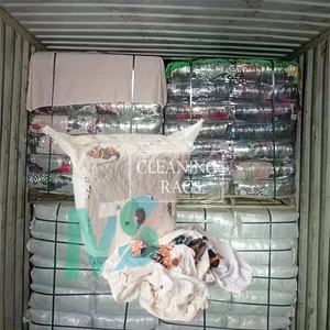 Trapos de Algodón Blancos Puros Sin Pelusa, Bolsas de 10 kg, 100% Algodón, Trapos de Limpieza Industriales - Product Image 1