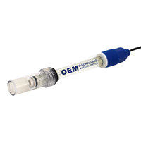 Zo-2 Sensor pH ORP Ilmiah Digital Online untuk Akuakultur, Elektroda Probe Air Kaca, Pengganti OEM RS485