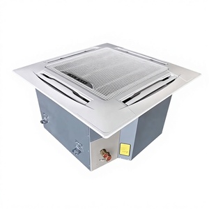 Climatiseur cassette à flux <span class=keywords><strong>d</strong></span>'<span class=keywords><strong>air</strong></span> circulaire Haobei, haute efficacité, encastré au plafond, pour système CVC de bâtiment de bureaux moderne, garantie 1 an - Product Image 4