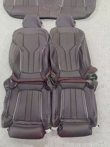 Fundas de Asiento Deportivas de Cuero para <span class=keywords><strong>BMW</strong></span> M3 M5, Juego Completo, para <span class=keywords><strong>BMW</strong></span> X3 X4 X5 <span class=keywords><strong>X6</strong></span> X7, Directo de Fábrica - Product Image 1