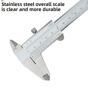 Độ chính xác cao 0-150mm kỹ thuật số Vernier Caliper cấp công nghiệp thép không gỉ công cụ thủ công OEM đo độ sâu Đường kính bên trong - Product Image 2