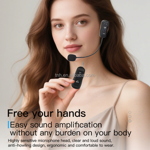 Tnh Wx26 2.4 Ghz Có Thể Sạc Lại Tai Nghe Không Dây <span class=keywords><strong>Microphone</strong></span> Với 3.5Mm Jack Tuổi Thọ Pin Dài 30 Meter Phạm Vi Cho Giảng Dạy - Product Image 5