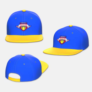 Casquettes de sport personnalisées populaires à l'étranger, design de logo d'équipe, casquette snapback à visière plate, casquettes de basket-ball et de baseball en gros - Product Image 4