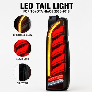ไฟท้าย LED MARVELAND 4x4 สีรมควัน/สีแดง 12V แบบ OEM สำหรับ TOYOTA HILUX ปี 2005-2018 - Product Image 6