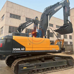 Haute excavatrice d'occasion supérieure Hyundai350 de moment de charge pelle sur chenilles de 35 tonnes à vendre - Product Image 1