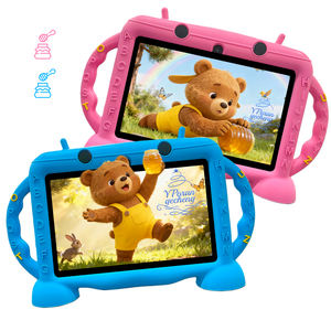Tablette pour enfants Android 12 7 pouces la plus vendue, 2 Go + 32 Go, appareil photo 2 MP, processeur quadricœur MTK, batterie 3000 mAh, Wi-Fi, résolution 1024 x 600, nouvelle - Product Image 1