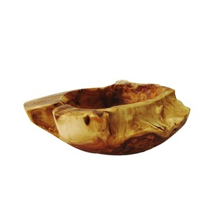 Maceta de madera hecha a mano, estilo rústico, para el hogar, bandeja de almacenamiento para exhibición de plantas de escritorio, cuenco multiusos - Product Image 5