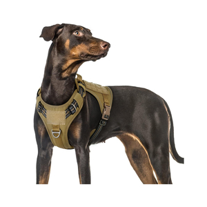 Waterproof Reflective Nylon High Quality Dog <b>Harness</b> Soft Comfortable Lining No Pull <b>Pet</b> <b>Harness</b> - Product Image 1
