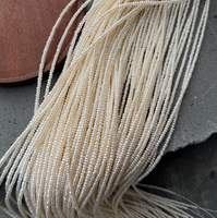 Perles en forme de bouton, petites, irrégulières, de 2 à 2,5 mm, perles d'eau douce naturelles, en vrac, pour la fabrication de bijoux
