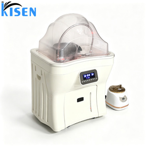 Kisen Professional Hair Wash Sink Shampoo Basin Movable Head Spa Bowl Adjustable with tank Heater Handle for Beauty Salon Use - Product Image 5