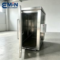 Armoire vapeur commerciale populaire EMIN 24 niveaux en acier inoxydable gaz/électrique pour Momo, Idli, Dumpling