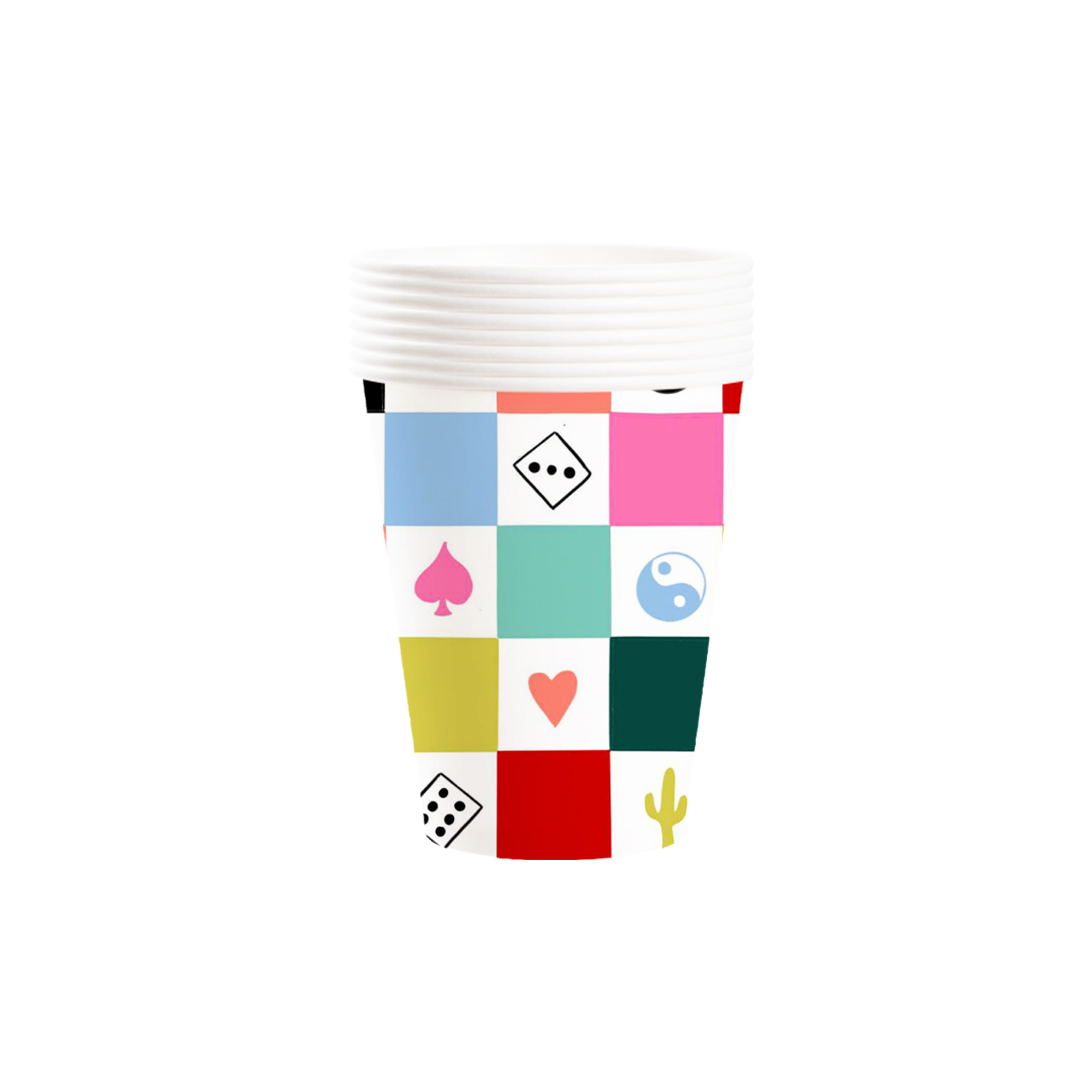Vaso de papel de 9 oz * 8 unidades