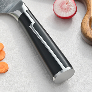 <span class=keywords><strong>Couteau</strong></span> Santoku <span class=keywords><strong>de</strong></span> cuisine professionnel KEEMAKE, acier Damas 67 couches avec cœur VG10, <span class=keywords><strong>couteau</strong></span> <span class=keywords><strong>de</strong></span> chef <span class=keywords><strong>japonais</strong></span> avec manche en ABS - Product Image 5