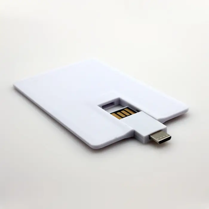 Wholesale Gift 2 in 1 Credit Card USB flash drive, present free printing bank card phone usb disk plastic sim card usb stick