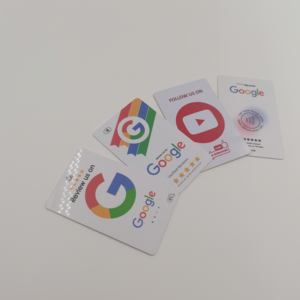 Tarjeta DE REVISIÓN DE Google Tiktok Youtube NTAG213 215 216 Yelp/Tripadvisor/restaurante/hotel/take out - Product Image 3