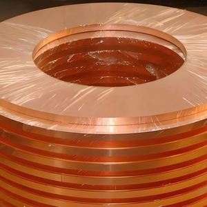 High Quality 99.9% Purity <b>Copper</b> Coil and Red <b>Copper</b> <b>Strip</b> C10200 C11000 C12000 C70600 for Welding Cut & Sale - Product Image 5