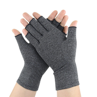 Gants anti-arthrite, accessoire de soulagement des pressions, mitaines, à enfilement à moitié-doigts, pour les Sports en plein air et la conduite