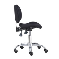 Chaise tabouret ergonomique de bureau, siège confortable avec dossier réglable