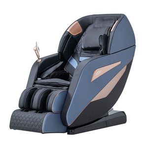 Home Use 4D Massage Chair Full Body SL Guide Rail Robotic Arm Massager For Elderly <b>Plug</b> In One Piece Molding - Product Image 1