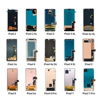Display LCD Professionale per Google Pixel 1 2 3 3a 4 4a 5 5a 6 6a 7 7a Pro XL 5G, Sostituzione Schermo e Digitalizzatore