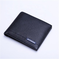 Dompet Kulit Rusa Hitam Mewah Unisex Menbense Berkualitas Tinggi, Penjepit Sudut Besi Multi-Kartu, Fitur Anti Maling Multifungsi