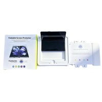 Film Hydrogel pour iPhone Duo pliable, HD transparent, anti-poussière, application rapide, antibactérien, résistant aux traces de doigts, protection d'écran