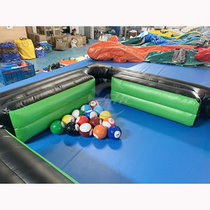 Snookball géant de football à bulles gonflable de taille personnalisée, <span class=keywords><strong>billard</strong></span>, jeu de table de <span class=keywords><strong>billard</strong></span> attrayant, matériau de poche en PVC - Product Image 3