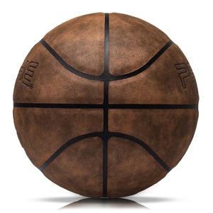 Ballon de basket-ball de luxe en microfibre suédée taille 7, haute adhérence, pour intérieur - Product Image 4
