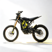 Moto électrique Surron Europe Light Bee X 2026 72v10000w noire, moto tout-terrain électrique