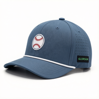 Produttore di Cappelli OEM/ODM, Cappellini da Baseball Personalizzati a 6 Pannelli, Cappelli con Ricamo 3D, Cappellini da Baseball Perforati al Laser