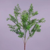 Tiges de verdure en soie, fausse feuillage réaliste en gros pour la décoration de mariage, les arrangements de bouquets de mariée et la décoration de fête