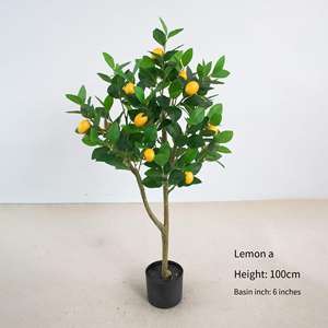 Simulation populaire <span class=keywords><strong>nain</strong></span> luxe plantes vertes en pot citronniers artificiels pour décor d'événement pour la maison jardin hôtel extérieur - Product Image 2