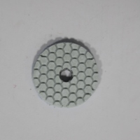 Disque de polissage diamanté flexible de 50 mm pour mini-meuleuse, pour chanfreiner et polir les bords de pierres et de carreaux