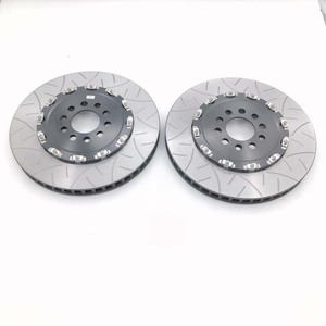 Pinzas de Freno Traseras Flotantes de Sistema Largo Recto para Clio Mk4 RS, Rueda Plateada 330x28mm - Product Image 3