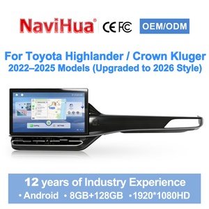 Navihua New 15.6'' Android Car Radio GPS DSP Multimedia Carplay <b>Auto</b> Stereo for Toyota Crown Kluger/Highlander 2022-2025 to 2026 - Product Image 1