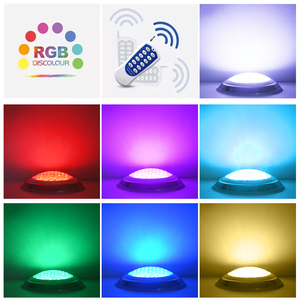 Vente flash : 12 lampes de <span class=keywords><strong>piscine</strong></span> étanches IP68, LED RGB changeantes de couleur, éclairage sous-marin pour <span class=keywords><strong>piscine</strong></span> - Product Image 4