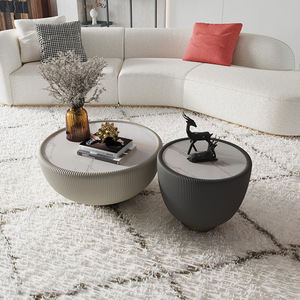 Bắc Âu Sang Trọng Hiện Đại Thiết Kế Mới Granite Cờ Đá Bàn Cà Phê Bộ 2 Vật Liệu Kim Loại Cho Đồ Nội Thất Phòng Khách Sofa Bên Bảng - Product Image 2