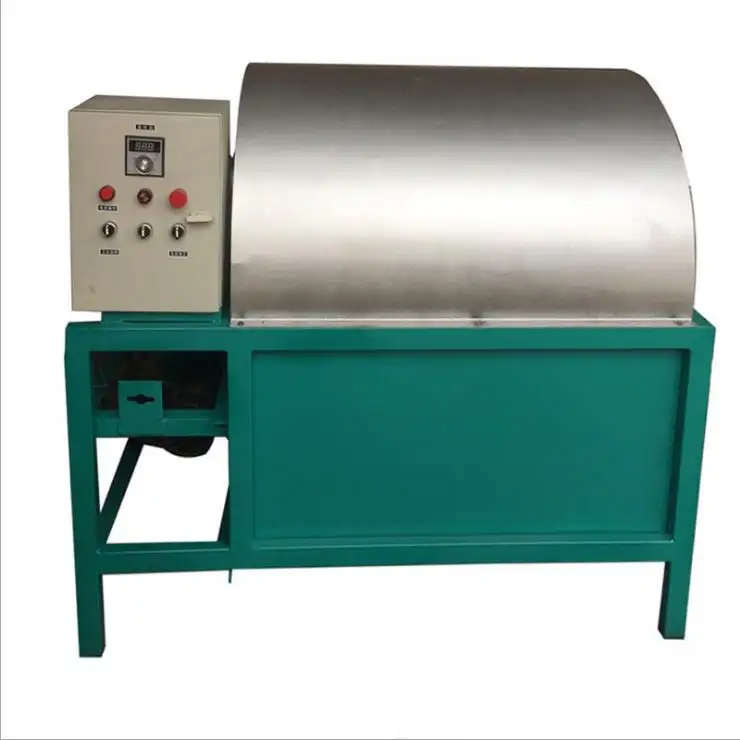 Industrial Automatic Maize Flour Leaf Tea Sand Machine Microwave Law Air Soda Grain Drum Dryer