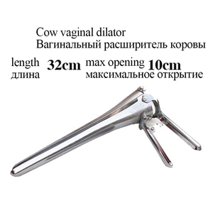 Dilatador <span class=keywords><strong>Vaginal</strong></span> de Aço Carbono para Ovinos/Bovinos, Espéculo <span class=keywords><strong>Vaginal</strong></span>, Dilatador para Caprinos/Gado, Equipamento Veterinário - Product Image 2