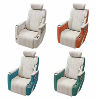 Asiento de furgoneta de cuero Original plegable de fábrica para Mini Bus Luxury Vip Mvp Car Limousine Seat Sprinter