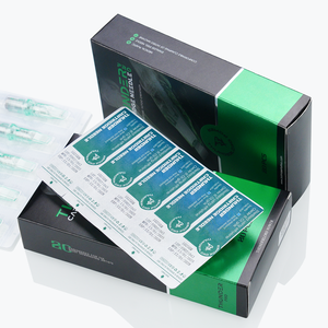 <span class=keywords><strong>Aiguille</strong></span> de <span class=keywords><strong>tatouage</strong></span> Green Pro - Faible consommation d'<span class=keywords><strong>encre</strong></span>, anneau en silicone élastique anti-déformation, stérile, jetable - Product Image 3