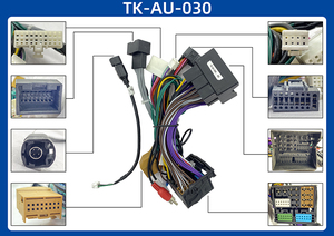 Auto-Kabelbaum Canbus-Kabelbaum Automotive-Steckverbinder-Kabelbaum für Audi Auto Android Radio Maßgefertigter Pin-Kabelbaum - Product Image 6