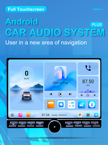 Qualcomm 13 \ "2K Phổ Xe Stereo Không Dây Android Auto & Carplay Duy Nhất Núm Chức Năng Phím Cho DVD Phụ Kiện Máy Nghe Nhạc - Product Image 6